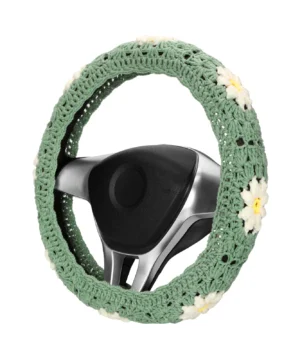 cute crochet steering wheel cover 35# side